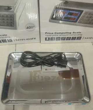 Báscula Digital LED a batería y a luz , Max 40kg