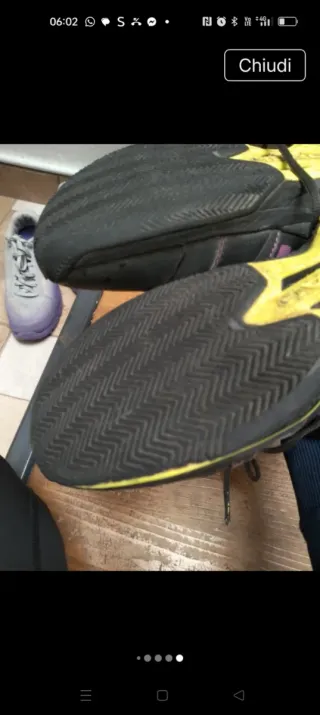 Scarpe sportive Head nere e viola