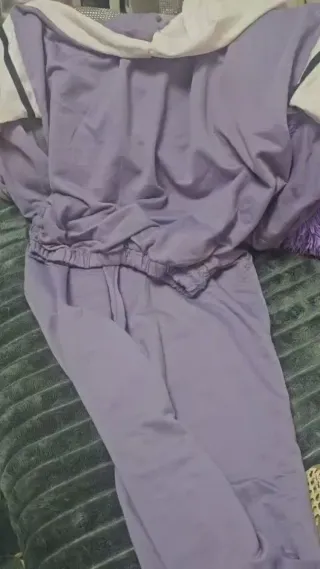 Conjunto deportivo mujer lila