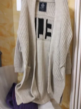 Cappotto in lana BAGAJ beige taglia M