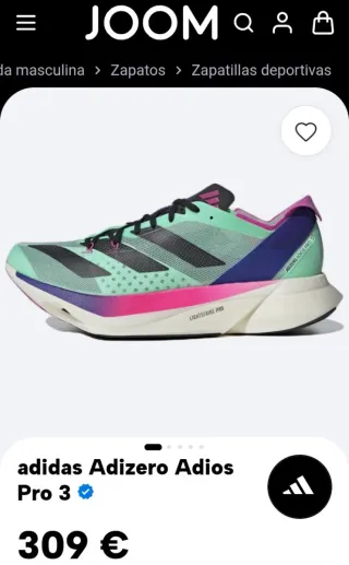 Zapatillas Adidas Adizero Adios Pro 3