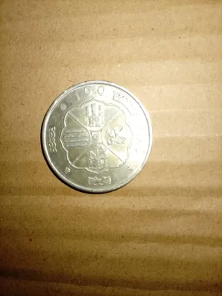 100 pesetas plata Franco 1966