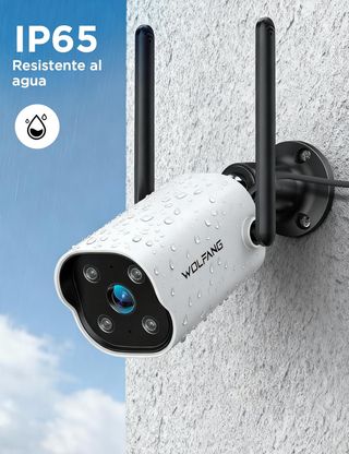 WOLFANG WS02 2K UHD WiFi IA Exterior IP65 PACK 2