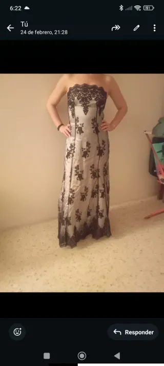 Vestido de fiesta largo