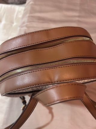 Mochila Michael Kors Beige y Marrón