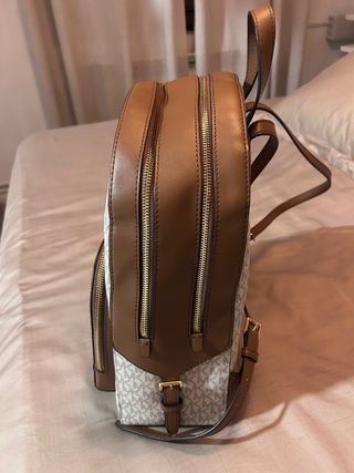 Mochila Michael Kors Beige y Marrón