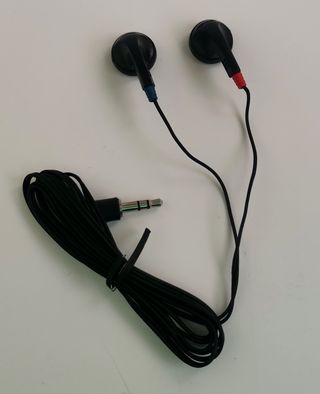 Auriculares Pinganillo Negros