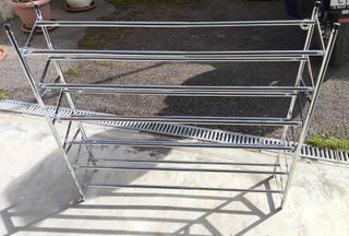 Zapatero Metálico Apilable 5 Niveles