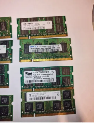 Memória RAM DDR2 1GB SO-DIMM 200 Pinos
