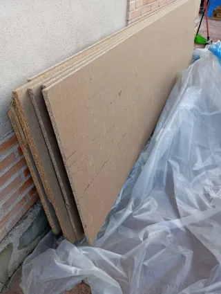 Encimeras, Tableros de aglomerado