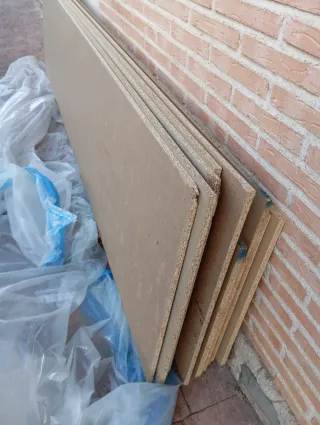 Encimeras, Tableros de aglomerado