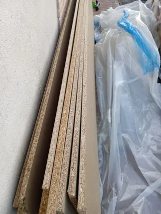 Encimeras, Tableros de aglomerado