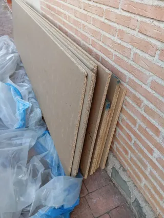 Encimeras, Tableros de aglomerado