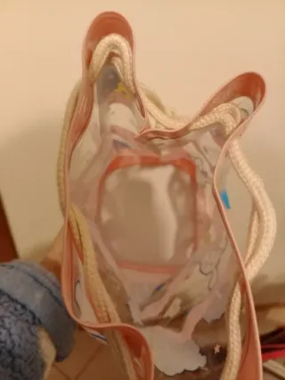 Sacca vintage 1982 con coniglietti