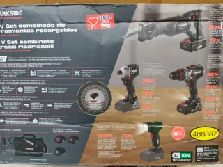 Set Herramientas Parkside Performance Recargables