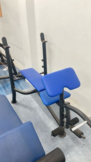 Banco de musculación para press banca