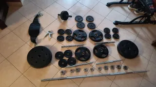 Mini Palestra Attrezzi Fitness Pesi