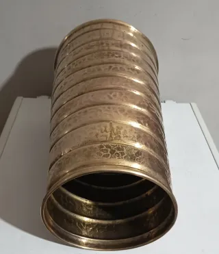 Portaombrelli vintage rame martellato 45 cm