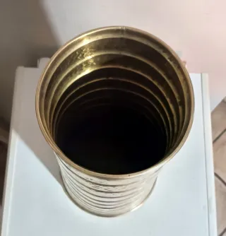 Portaombrelli vintage rame martellato 45 cm