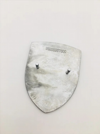 EMBLEMA LOGO CAPOT PORSCHE NEGRO