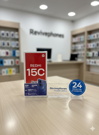 Xiaomi Redmi 15C 256GB 8GB RAM Azul Nuevo