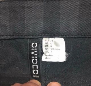 Pantalones pitillo chica rayas