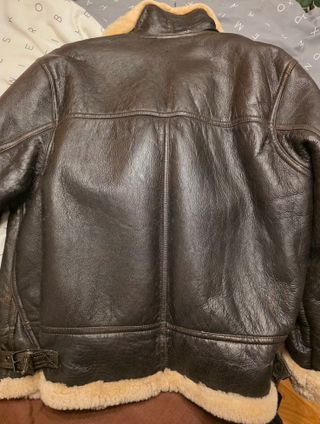 Chaqueta Aviador B3 Piel Natural Marrón