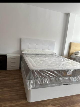 Letto con Contenitore e Materasso Memory Foam