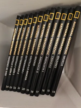 Colección de libros National Geographic