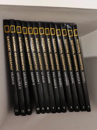 Colección de libros National Geographic