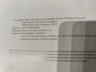 Colección de libros National Geographic