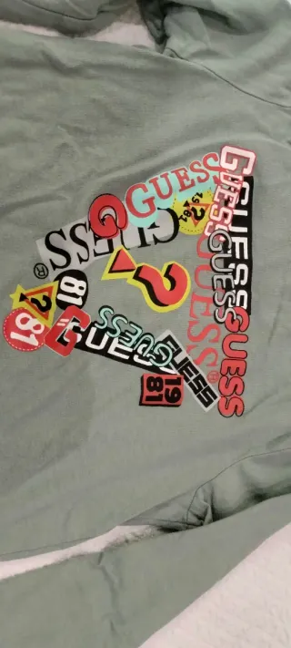 Maglietta Guess bimbo logo colorato