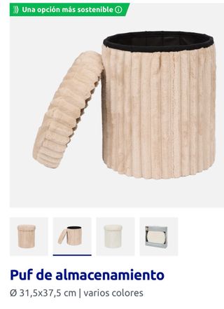 Puff Asiento En du caja
