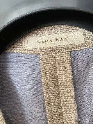 Americana Zara Man Talla 50 Beige