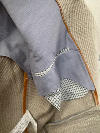 Americana Zara Man Talla 50 Beige