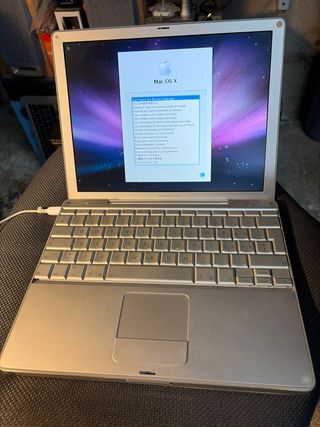 PowerBook G4 para reparar disco duro