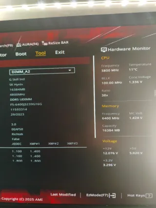 G.Skill Trident Z5 | 16GB DDR5 | 6400MHz CL32
