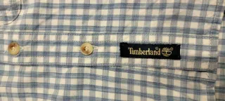 Camicia Timberland a quadri bimbo