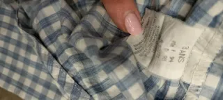 Camicia Timberland a quadri bimbo