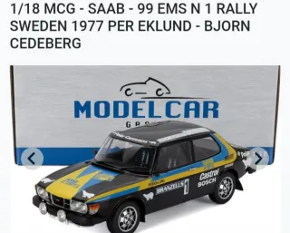 70€ a modello....Modellini Saab 1:18