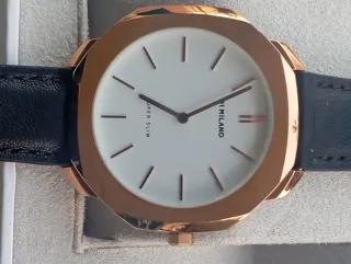 Orologio D1 Milano Super Slim Oro Nero