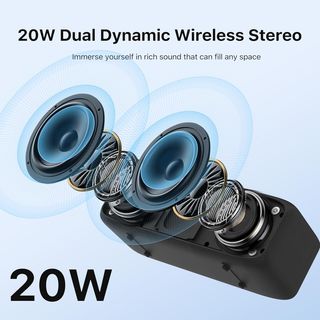 NOBIS SOUND N1 Altavoz 20W IP68 TWS BT6.0 24H EQ