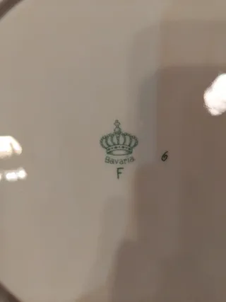 Piatto decorativo Bavaria frutta