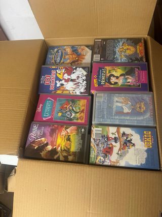 Lote VHS Disney Clásicos y Películas Varias