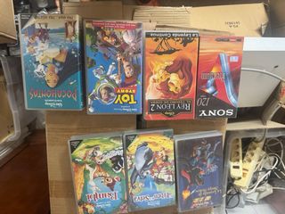 Lote VHS Disney Clásicos y Películas Varias