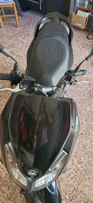 Sym Jet 14 Lc 05/2020. Scooter 125cc Negra.
