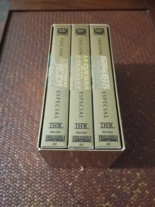 Trilogía VHS Star Wars Edición Especial