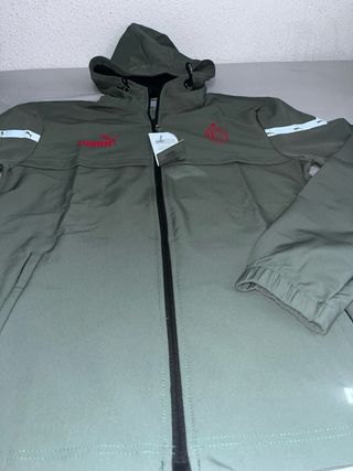 Chándal AC Milan Puma Verde y Rojo