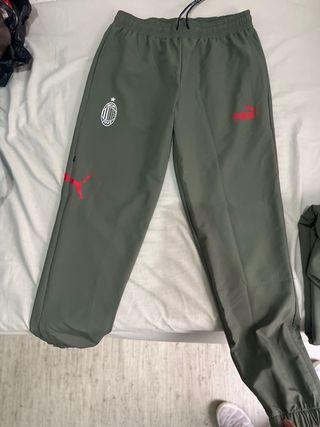 Chándal AC Milan Puma Verde y Rojo