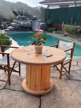 BOBINAS CARRETE MADERA CABLE CHILLPALET